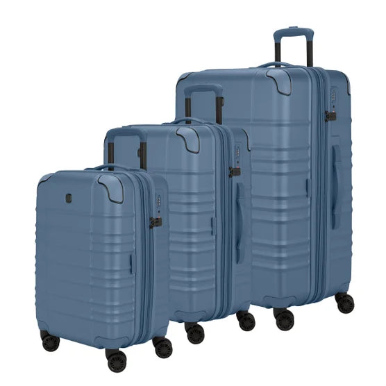 Swissgear 3-Piece Hardside Spinner Luggage Set (Flintstone)