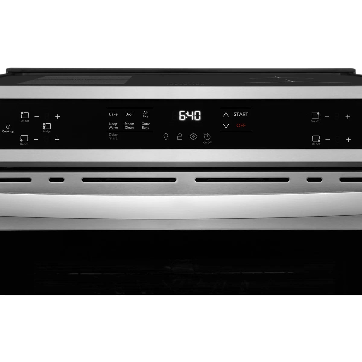 Frigidaire 30 in. 5.3 cu ft. Stainless Steel Freestanding Induction Front Control Range with Air Fry