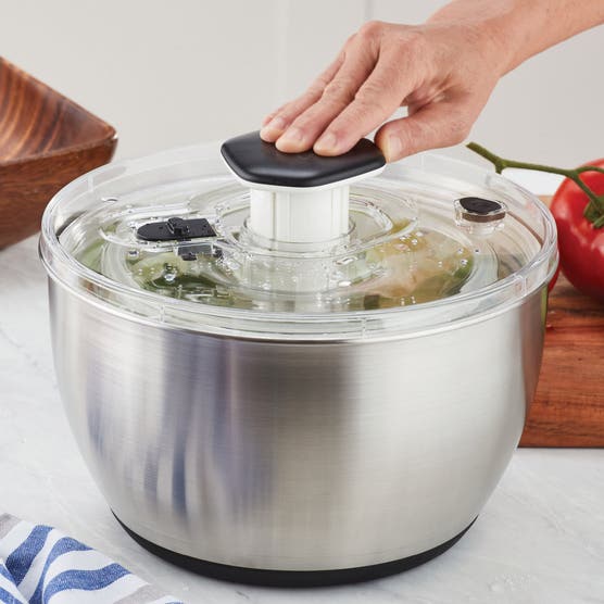 MIU Stainless Steel Salad Spinner