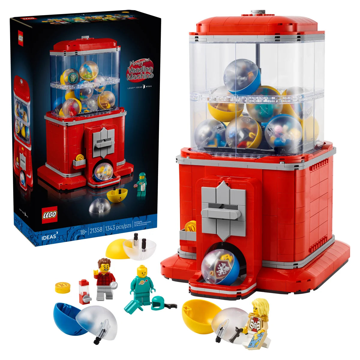 LEGO Ideas Minifigure Vending Machine 21358/6+