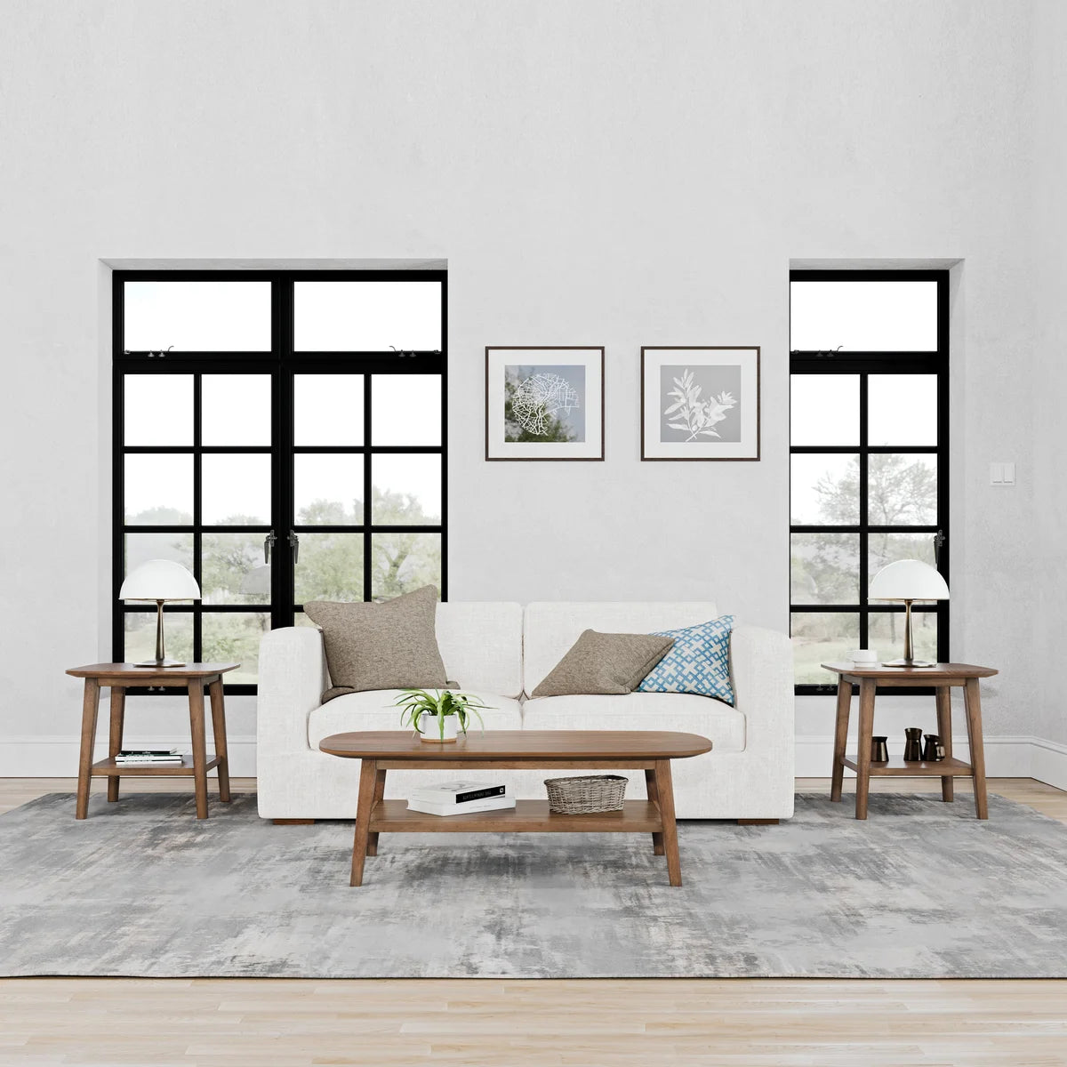 Pike & Main Point Reyes 3-piece Table Set