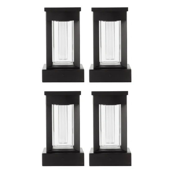 Naturally Solar Wall Accent Lights, 4-pack