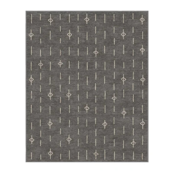 RUGGABLE WASHABLE AREA RUG 8 FT X 10 FT