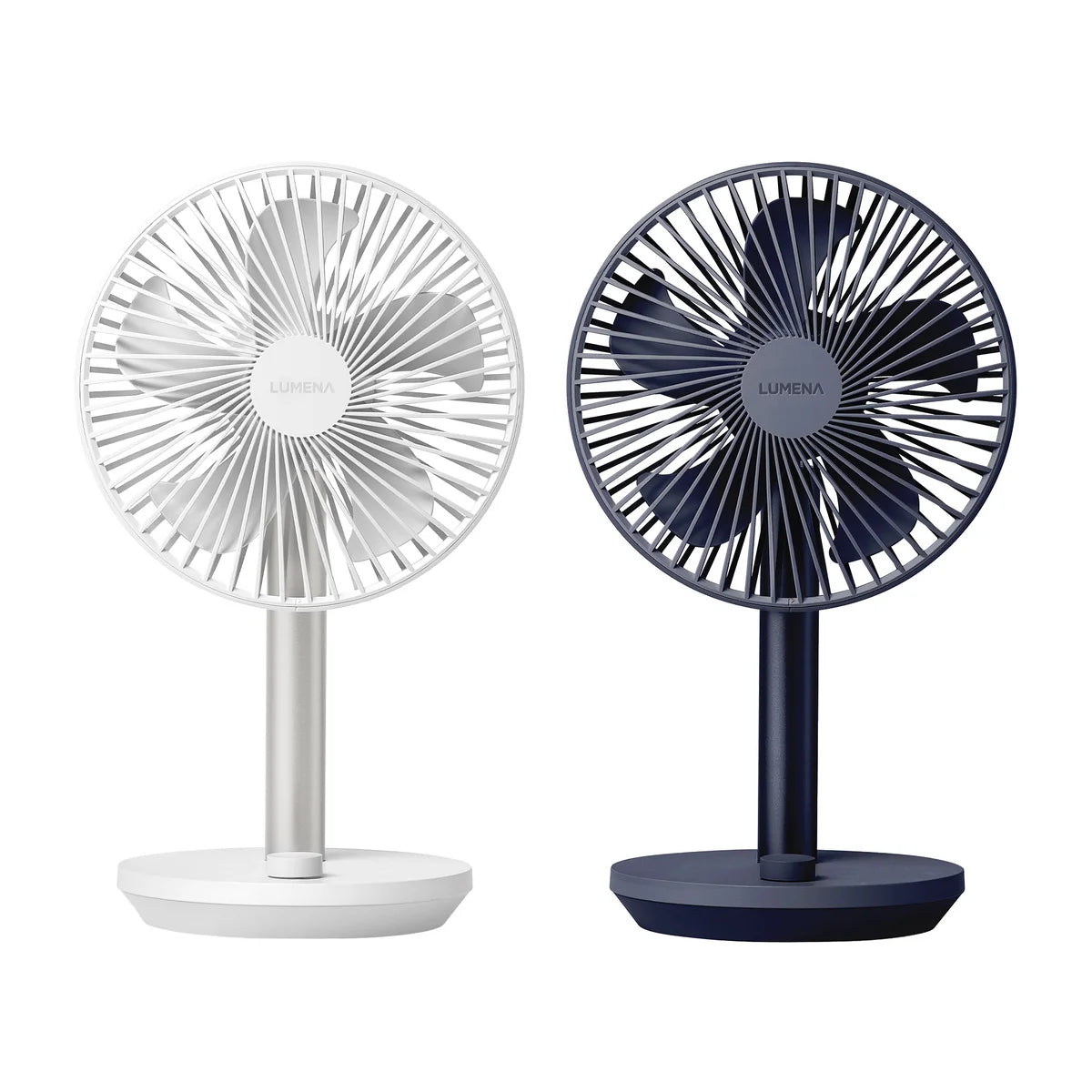 Lumena Stand 4 Cordless Desk Fan 2 pack, 17.78 cm (7 in.)