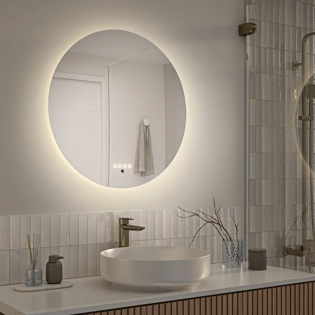 Artika Milan LED Wall Mirror with Integrated Defogger