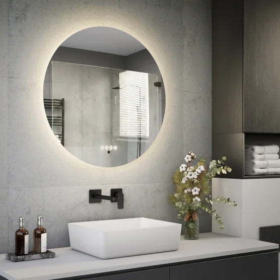 Artika Milan LED Wall Mirror with Integrated Defogger