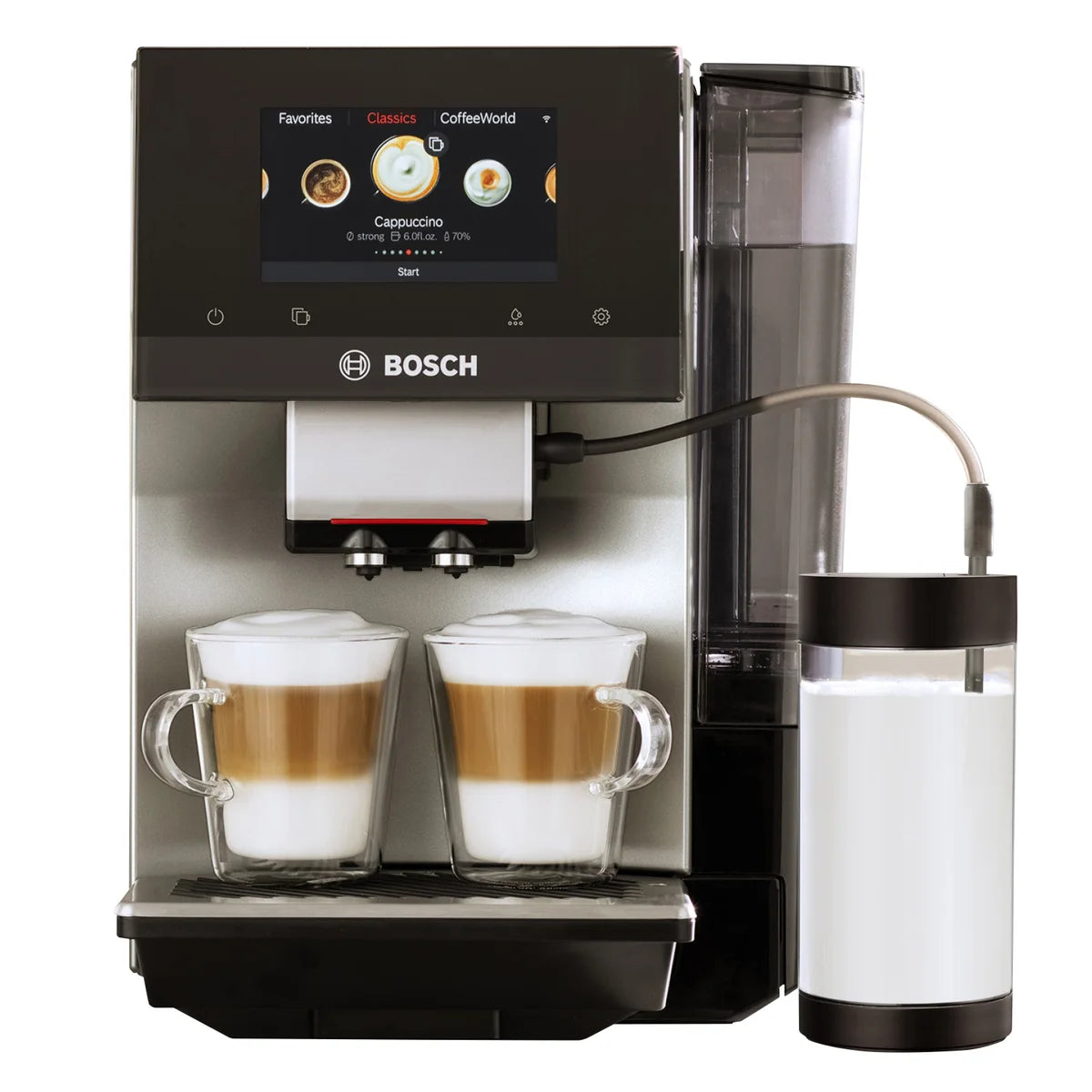 Bosch 800 Series Fully Automatic Espresso, Coffee and Cold Brew Machine with Built in Grinder