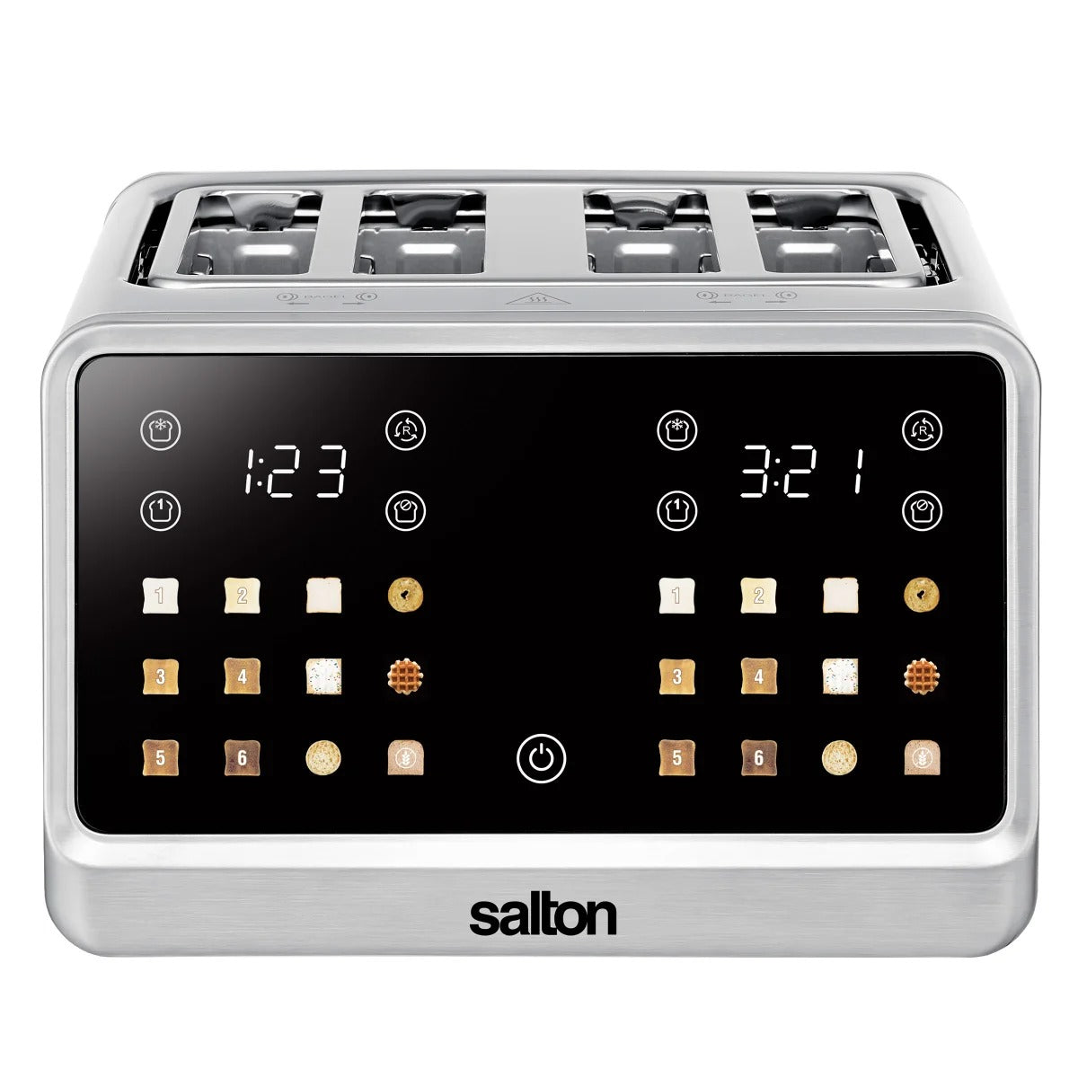 Salton 4 Slice Touchscreen Toaster