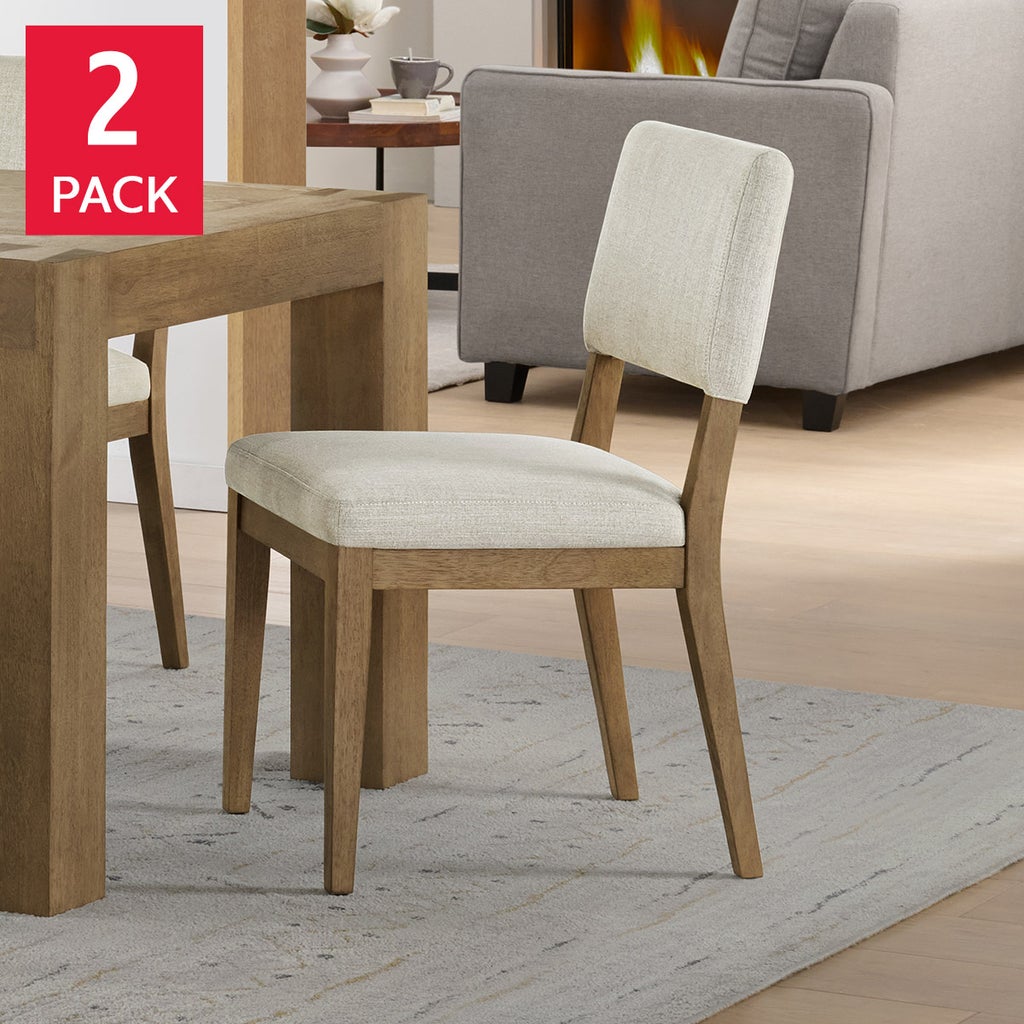 Pike and Main Cowen Fabric Dining Chair, 2-pack