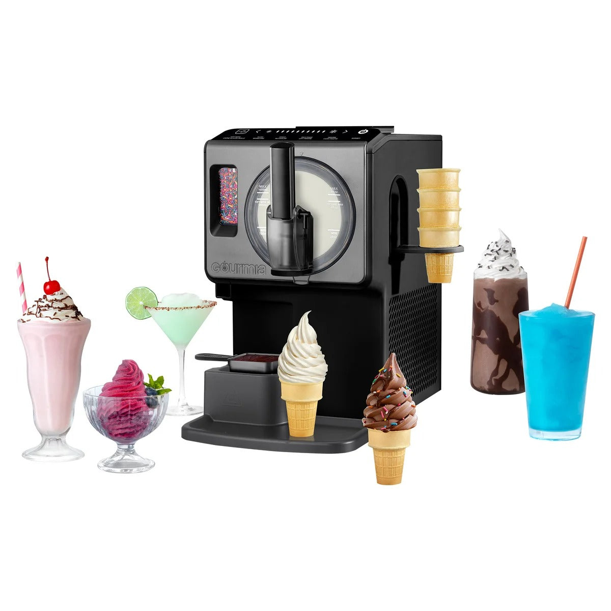 Gourmia Soft Serve Ice Cream and Frozen Drink Maker