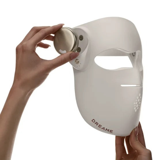 Dreame Chrona Cordless Portable LED Anti-Aging Red Light Therapy Mask with Spare Battery