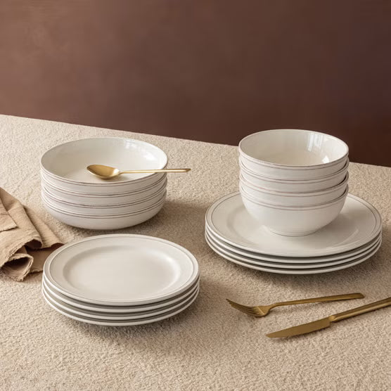 over&back Lake Como 16-piece Dinnerware Set