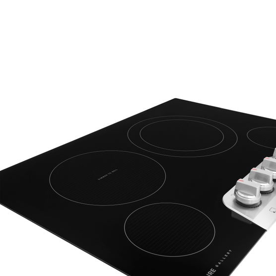 Frigidaire Gallery 30 in. Stainless Steel Electric Cooktop with Backlit LED Knobs
