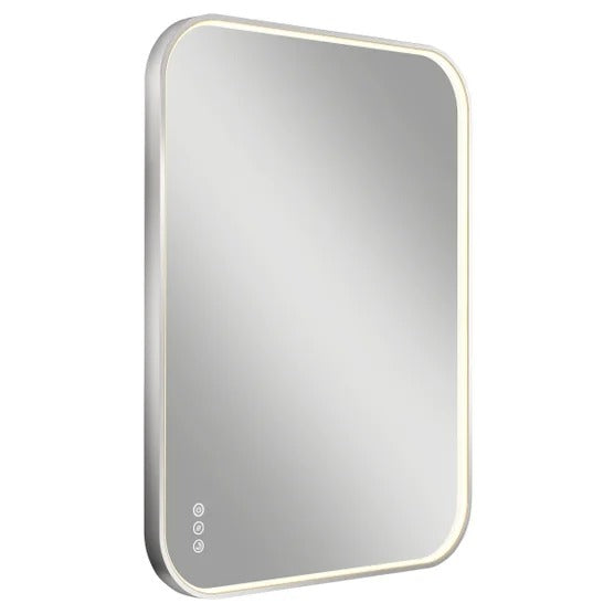 Artika Royce 24 in. x 32 in. LED Wall Mirror with Integrated Defogger