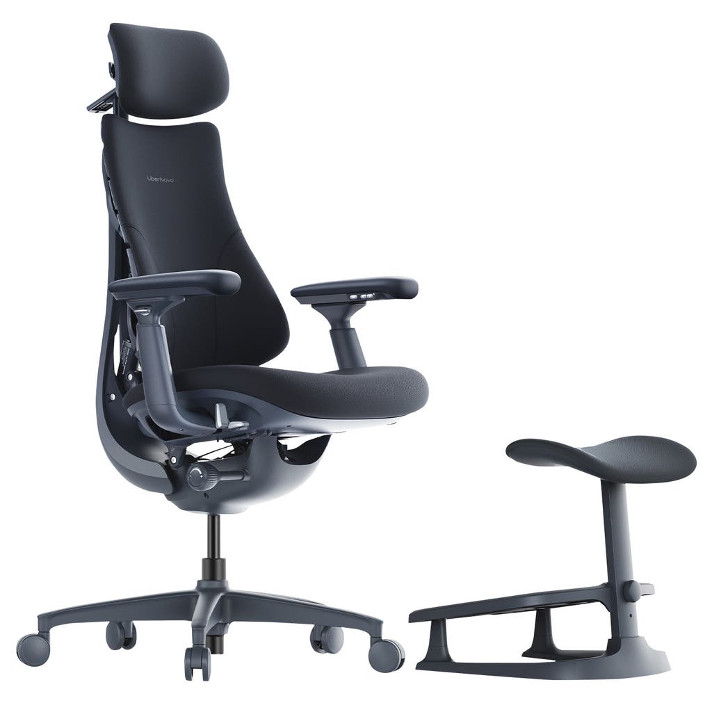 Libernovo Omni OC1 Ergonomic Office Chair with StepSync Footrest