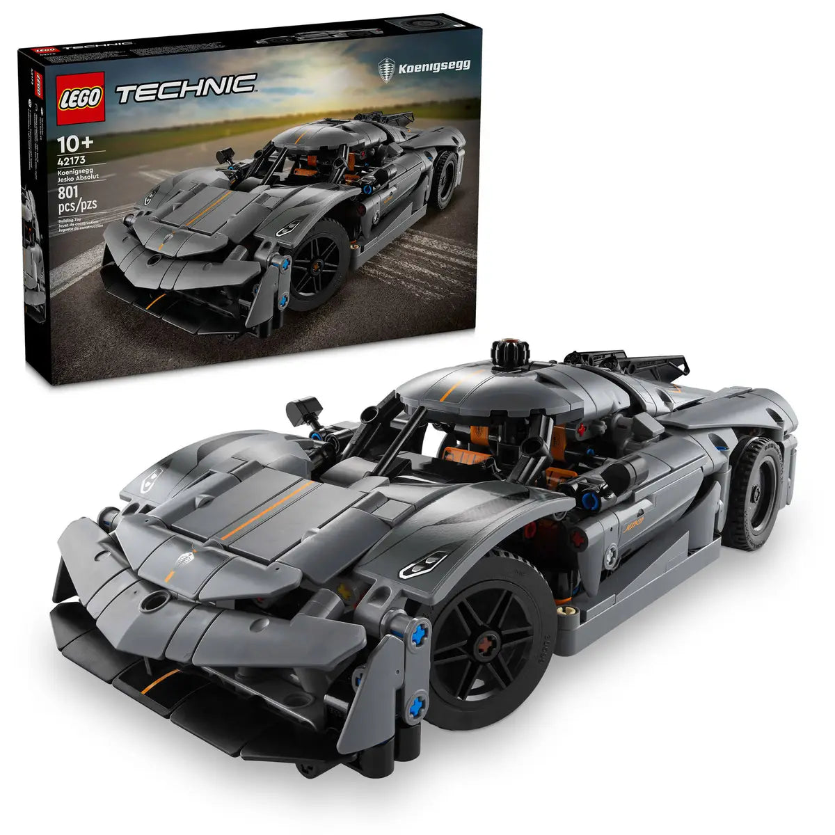 Lego Technic Koenigsegg Jesko Absolut Grey Hypercar