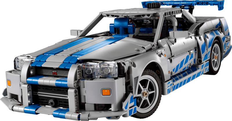 LEGO Nissan Skyline GT-R Die-Cast Car - 2 Fast 2 Furious