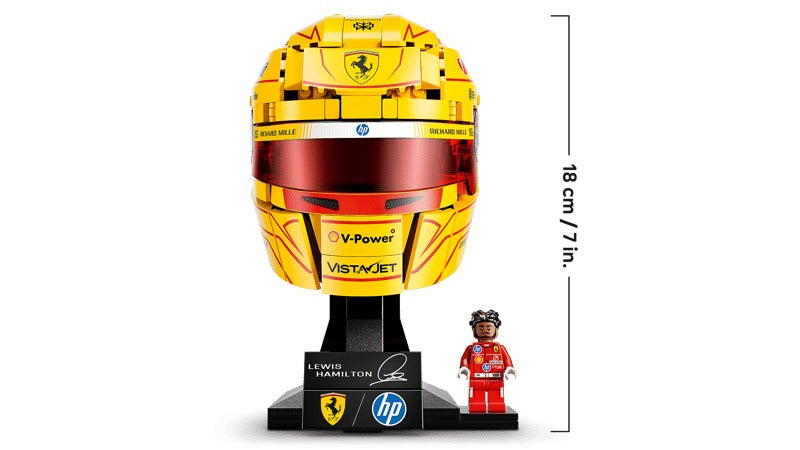 LEGO 43022 Scuderia Ferrari HP Lewis Hamilton Helmet