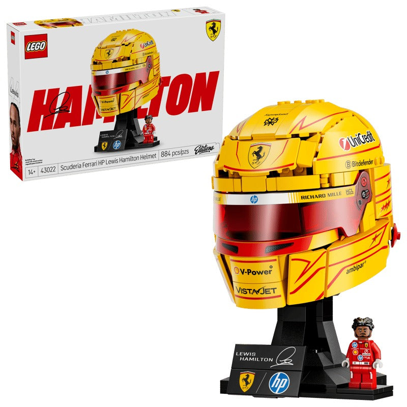 LEGO 43022 Scuderia Ferrari HP Lewis Hamilton Helmet