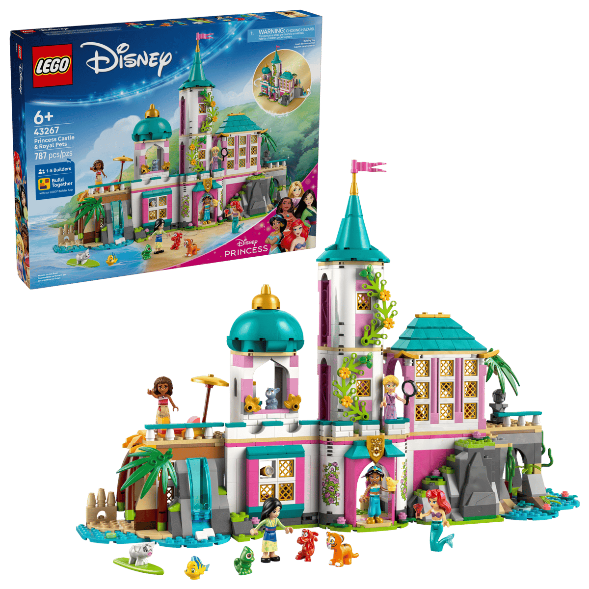 LEGO 43267 Princess Castle & Royal Pets