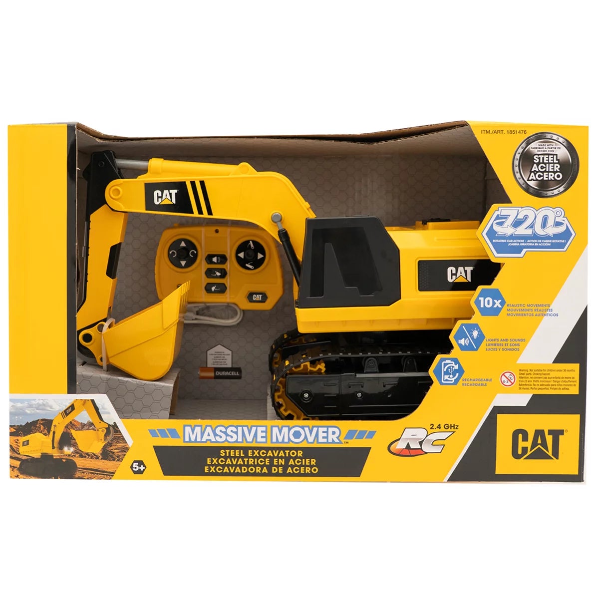 CAT Excavator / Steel Dump Truck