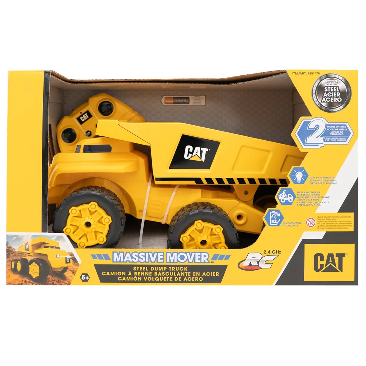 CAT Excavator / Steel Dump Truck