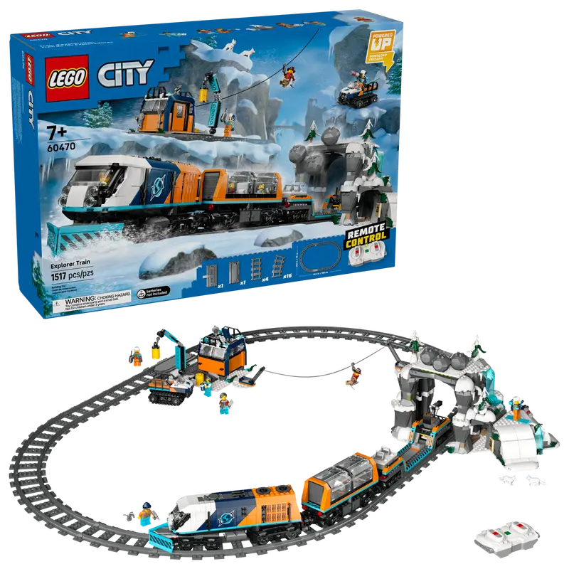 LEGO CITY Explorers' Arctic Polar Express Train