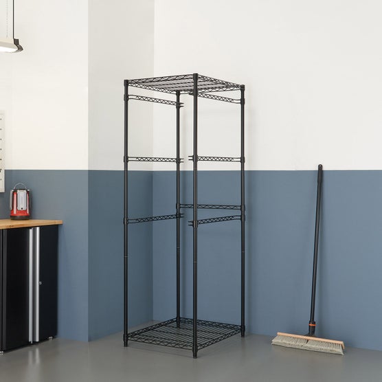 TRINITY 5-Tier NSF Storage Bin Rack