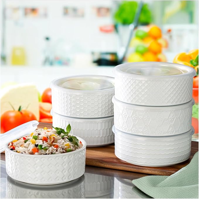 Signature Housewares Storage Bowls With Vented Lids