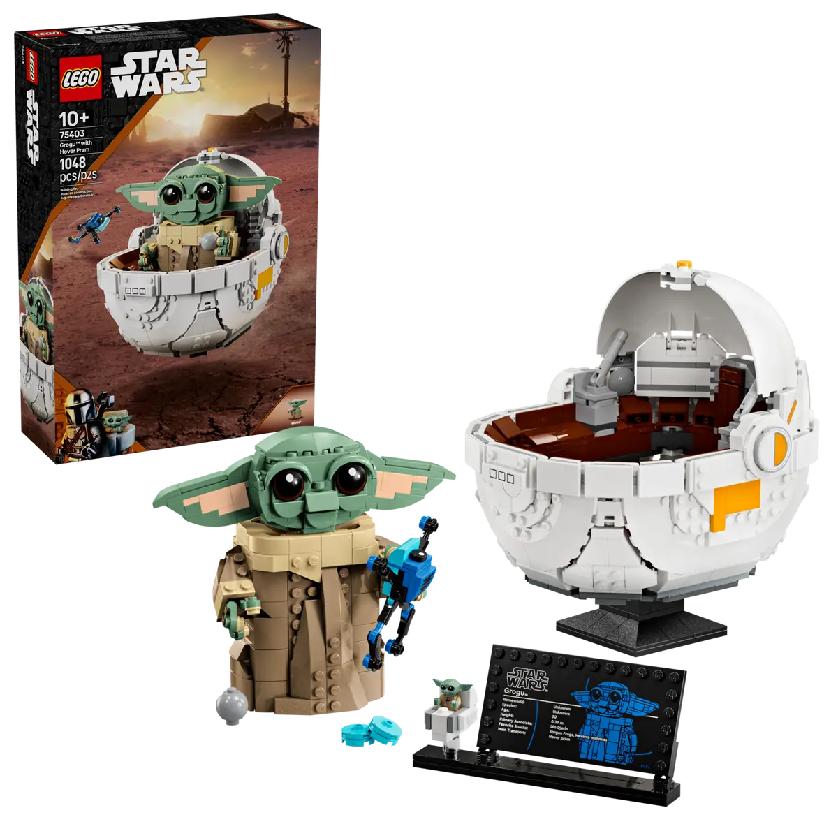 LEGO Grogu with Hover Pram