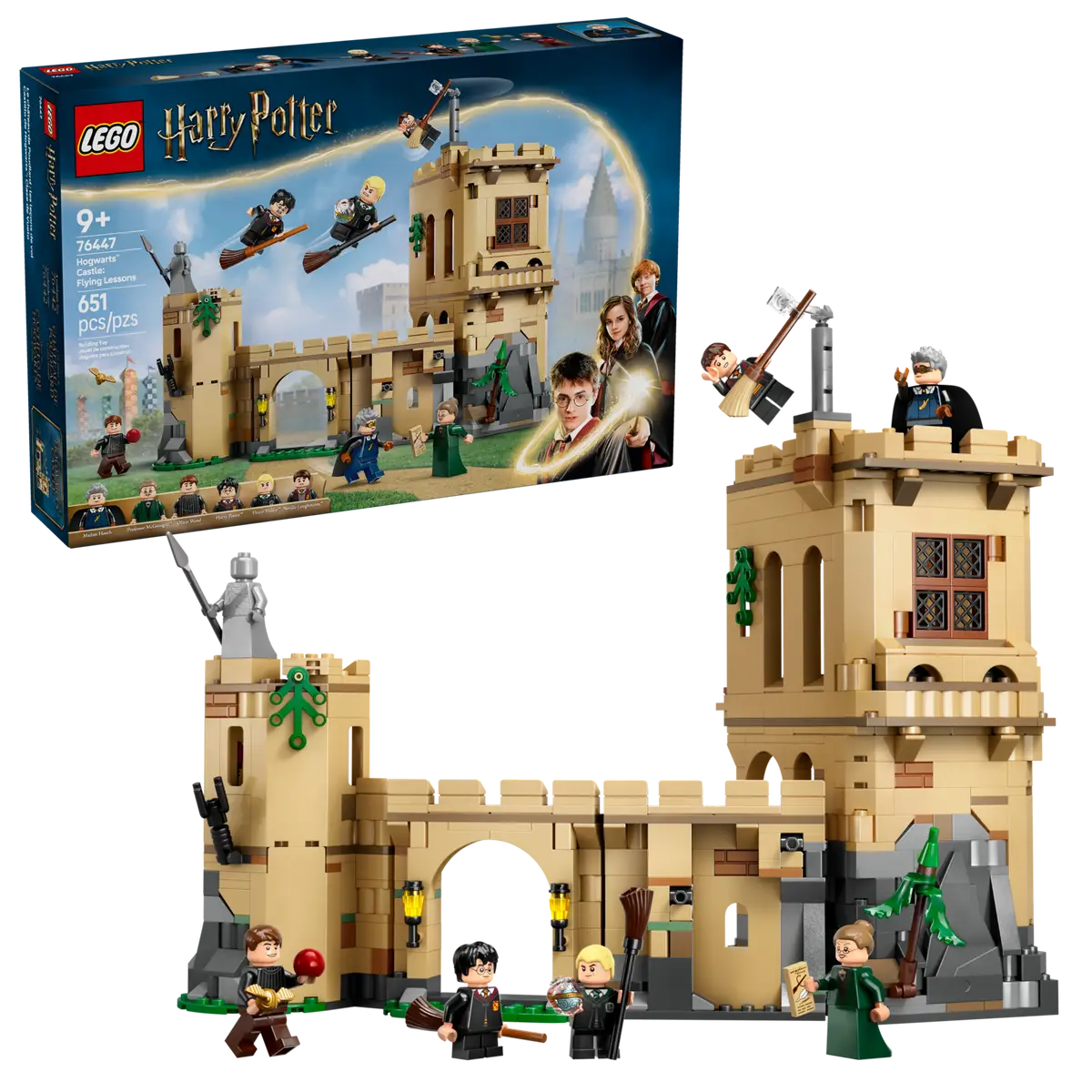 LEGO Harry Potter Hogwarts Castle: Flying Lessons 76447
