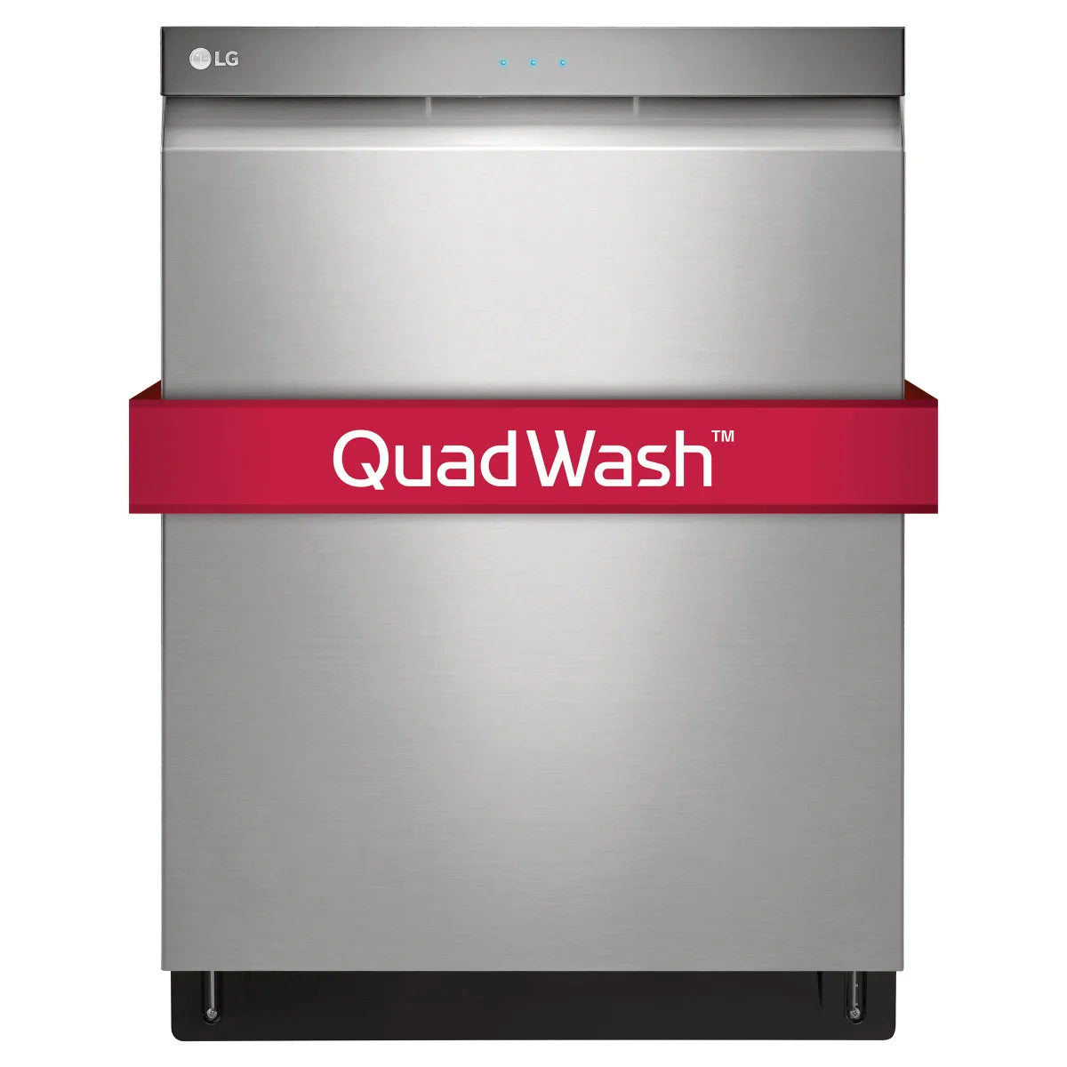 LG 24 in. Stainless-steel Built-in Top Control Dishwasher with Adjustable Third-level Rack