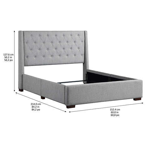Brynn Double Upholstered Bed
