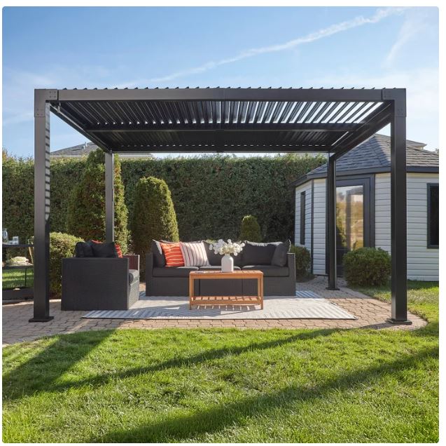 Sojag Austa Pergola 10'x 13' with LEDs