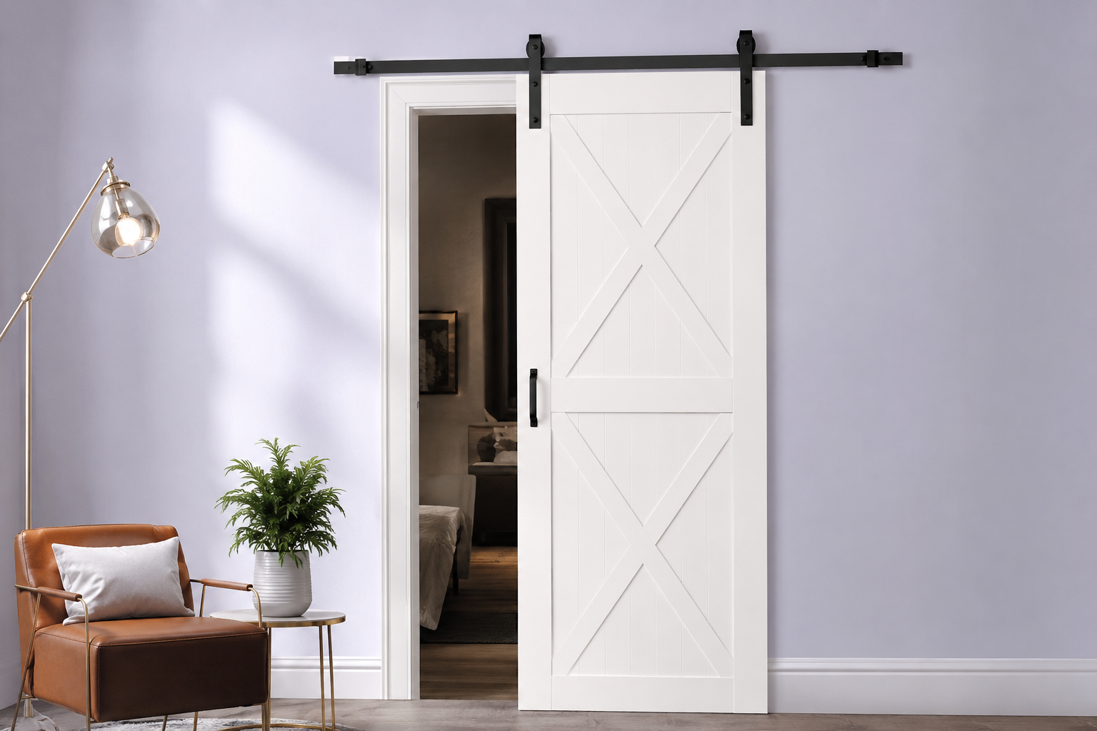Richelieu Sliding Barn Door Kit (36 in. x 84 in.)