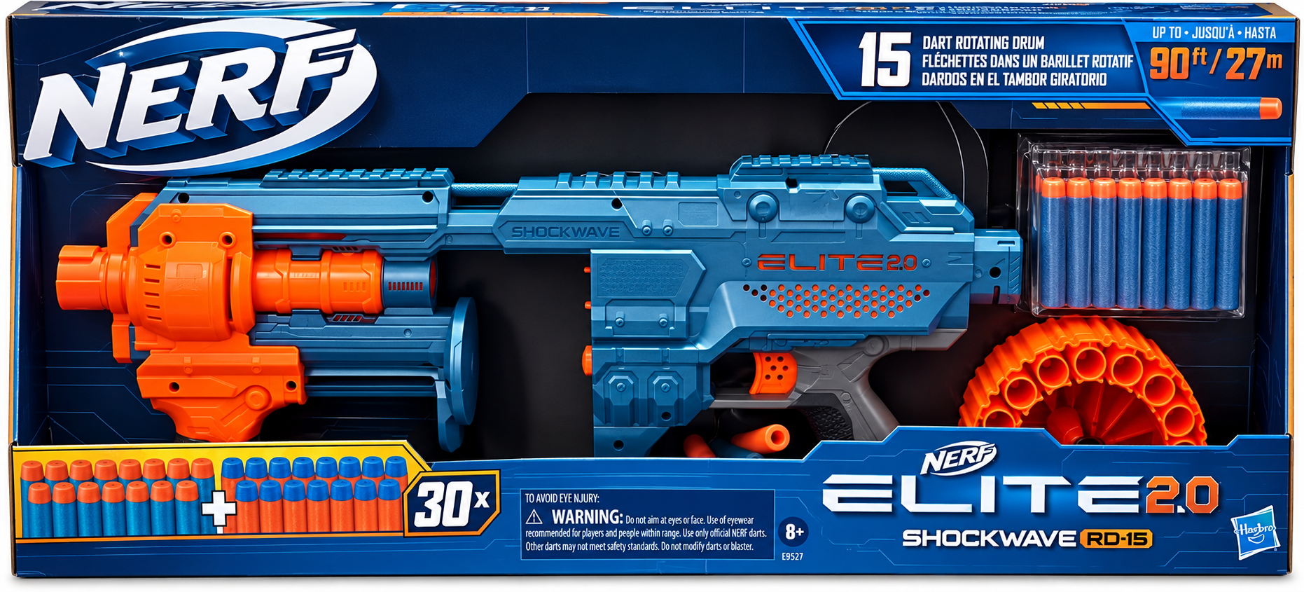 NERF BLASTER ASSORTMENT DARTS INCLUDED