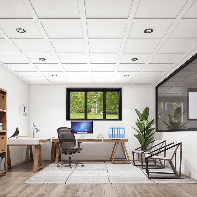 Embassy Plus Suspended Ceiling Kit Covering 60 square feet