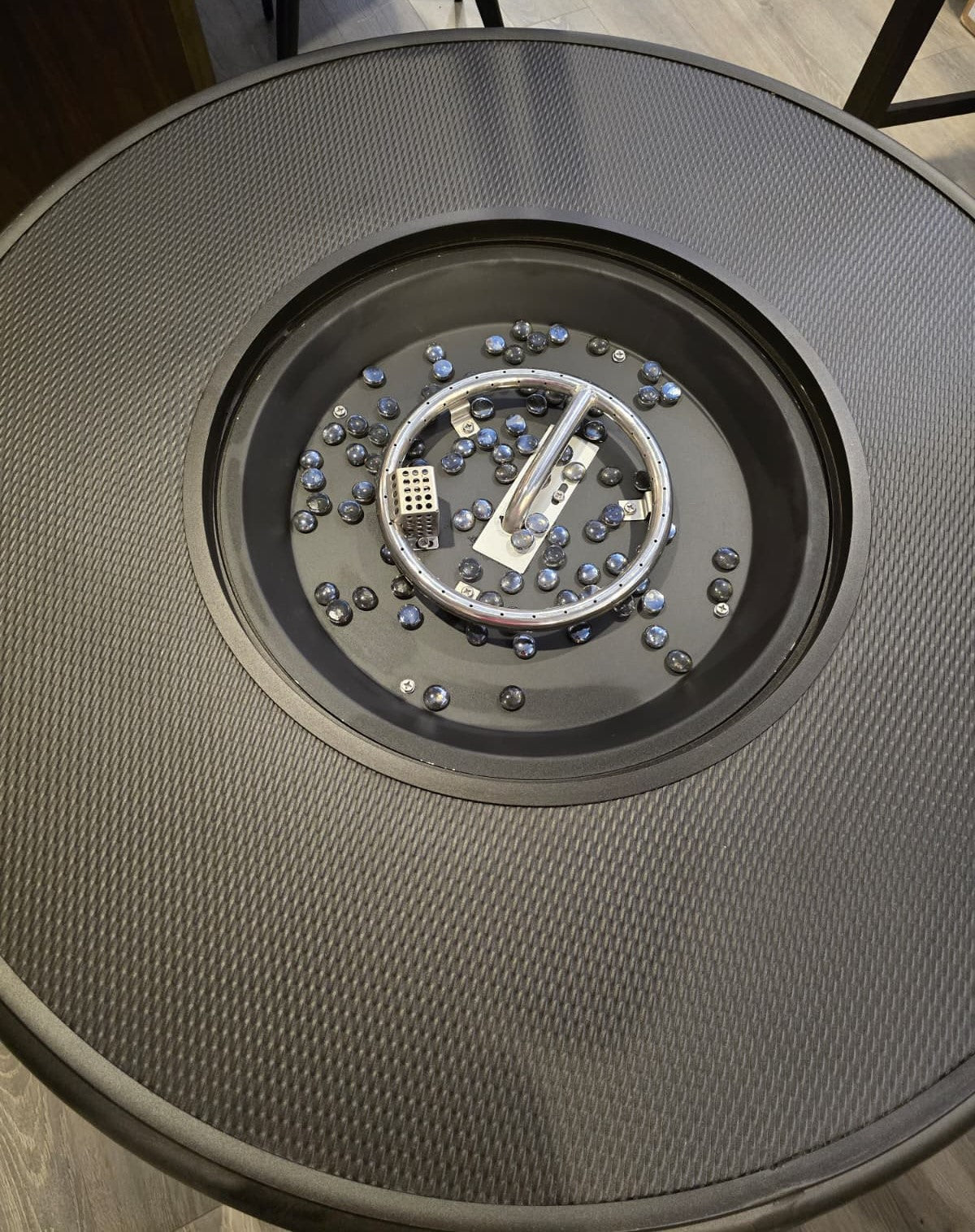 Porter Aluminum Fire Table