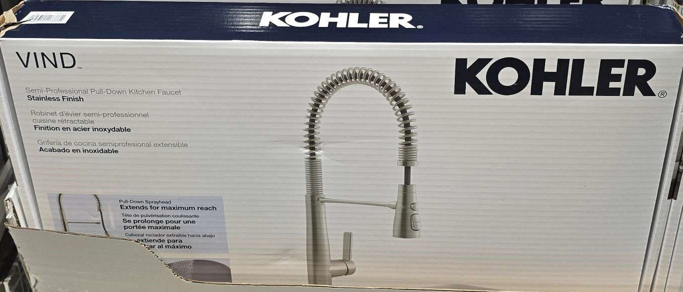 KOHLER SEMI PRO FAUCET VIND