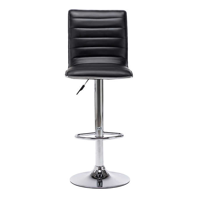 SOHO BLK ADJ STOOL [2 STOOL IN 1 PACK]