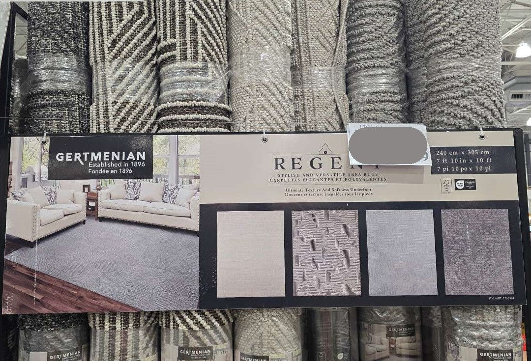 REGENT AREA RUG 7 FT 10 IN X 10 FT