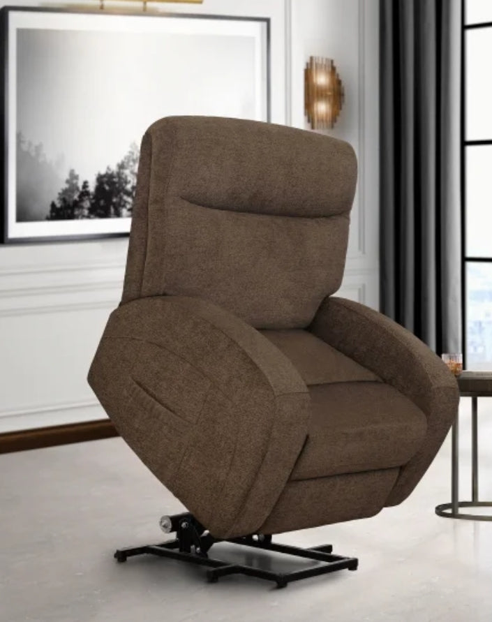 Sealy Astor Lift Chair Brown