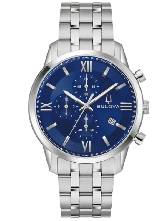 Bulova Sutton Blue Dial Men's Watch