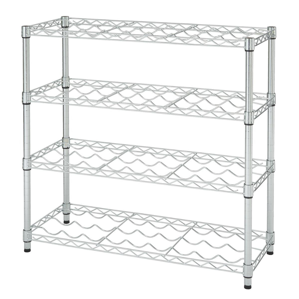 TRINITY EcoStorage 4-Tier 36x14x34.5 Commercial Wine Rack