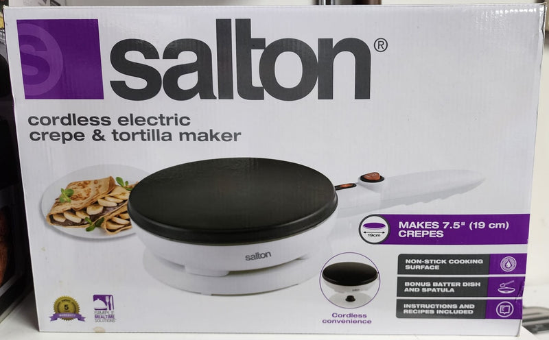 SALTON CREPE TORTILLA MAKER