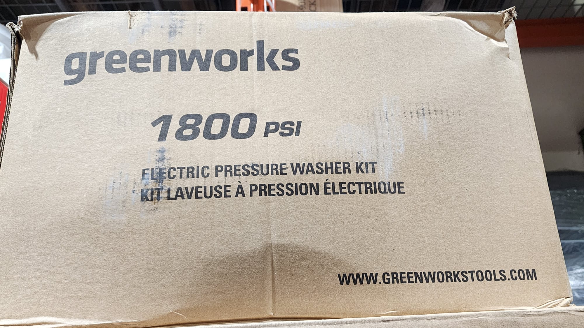 Greenworks 1800 PSI Pressure Washer