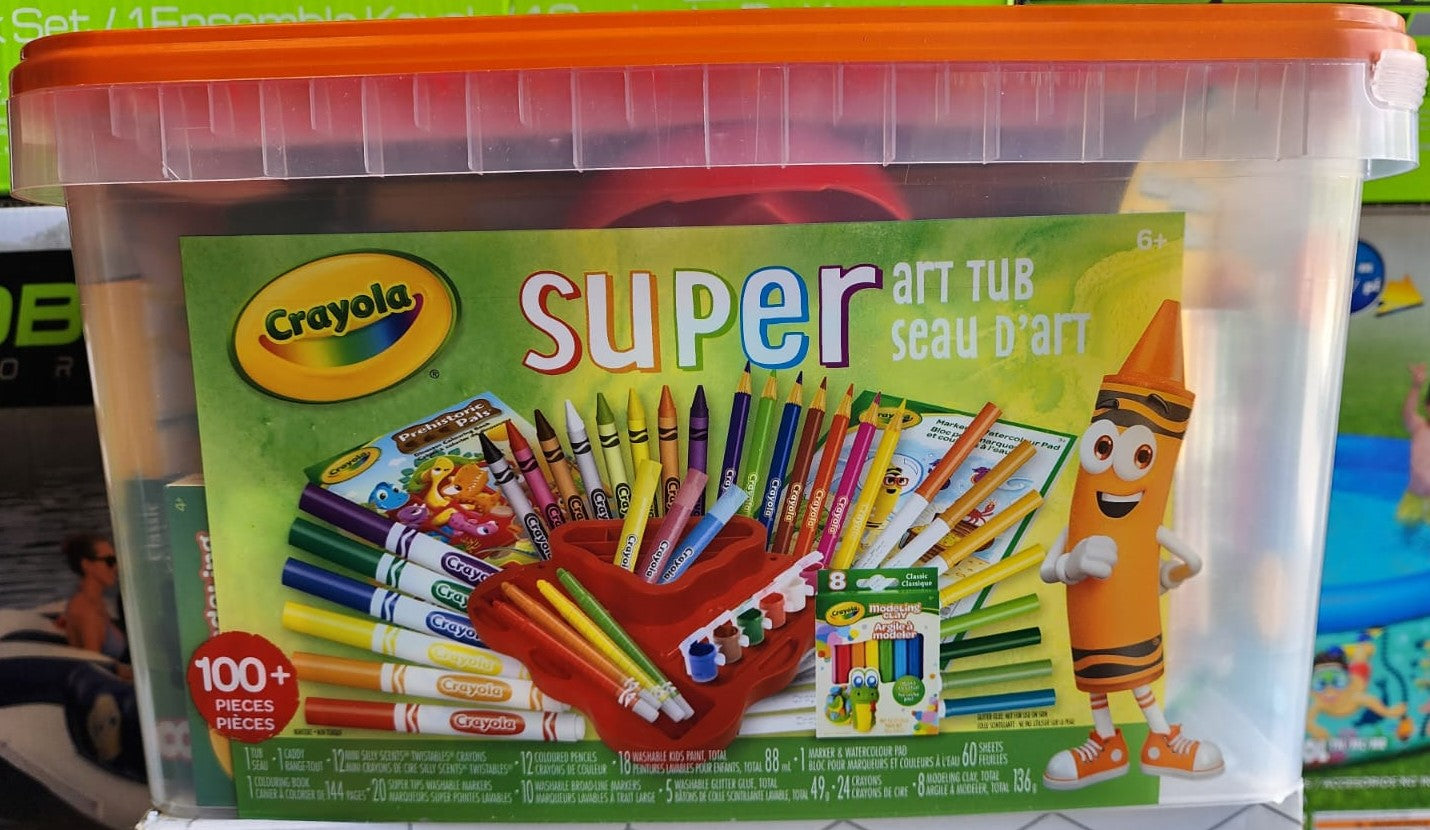 Crayola Super Art & Craft Tub, BIG W