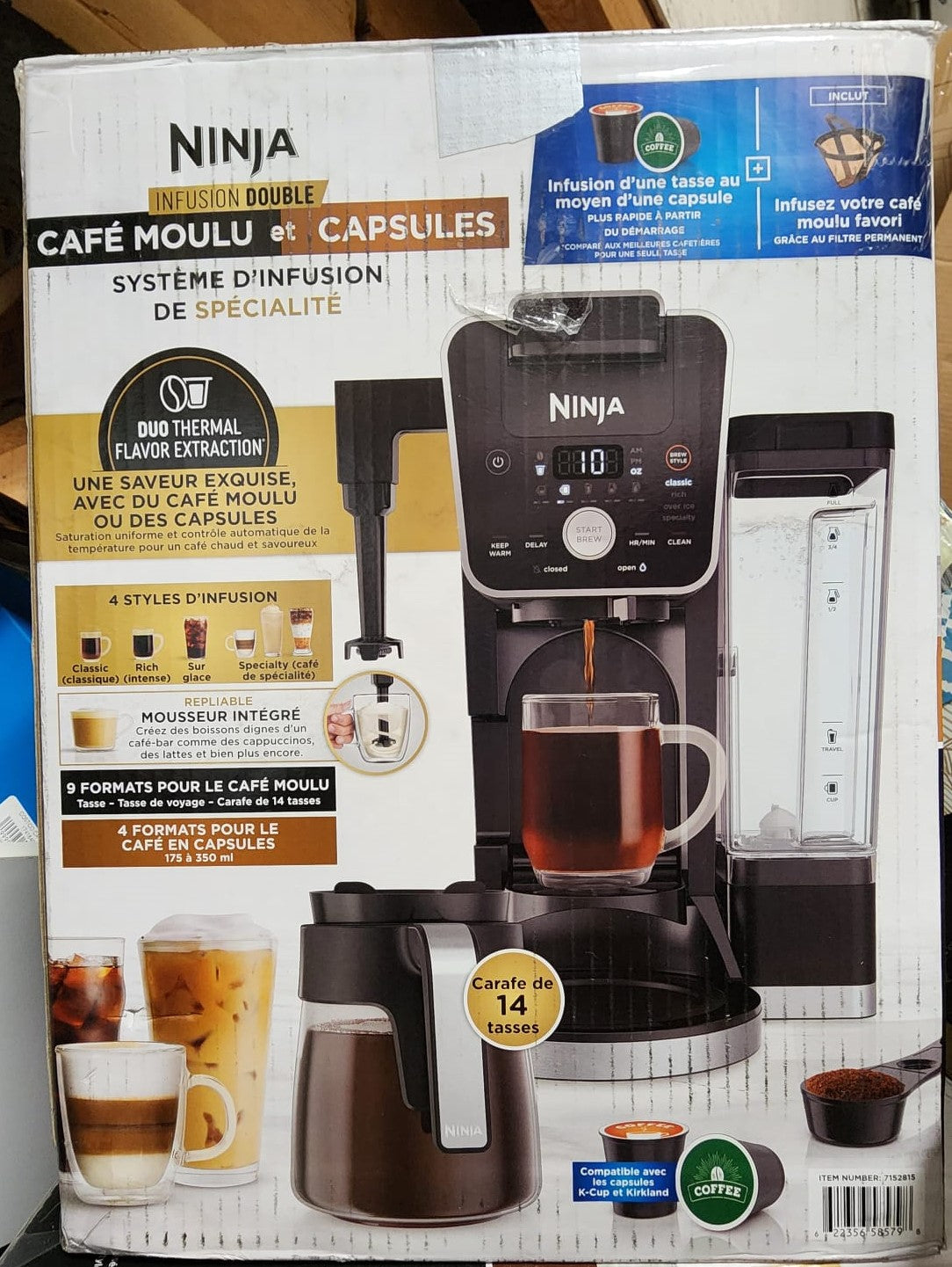 NINJA DUALBREW COFFEE MAKER