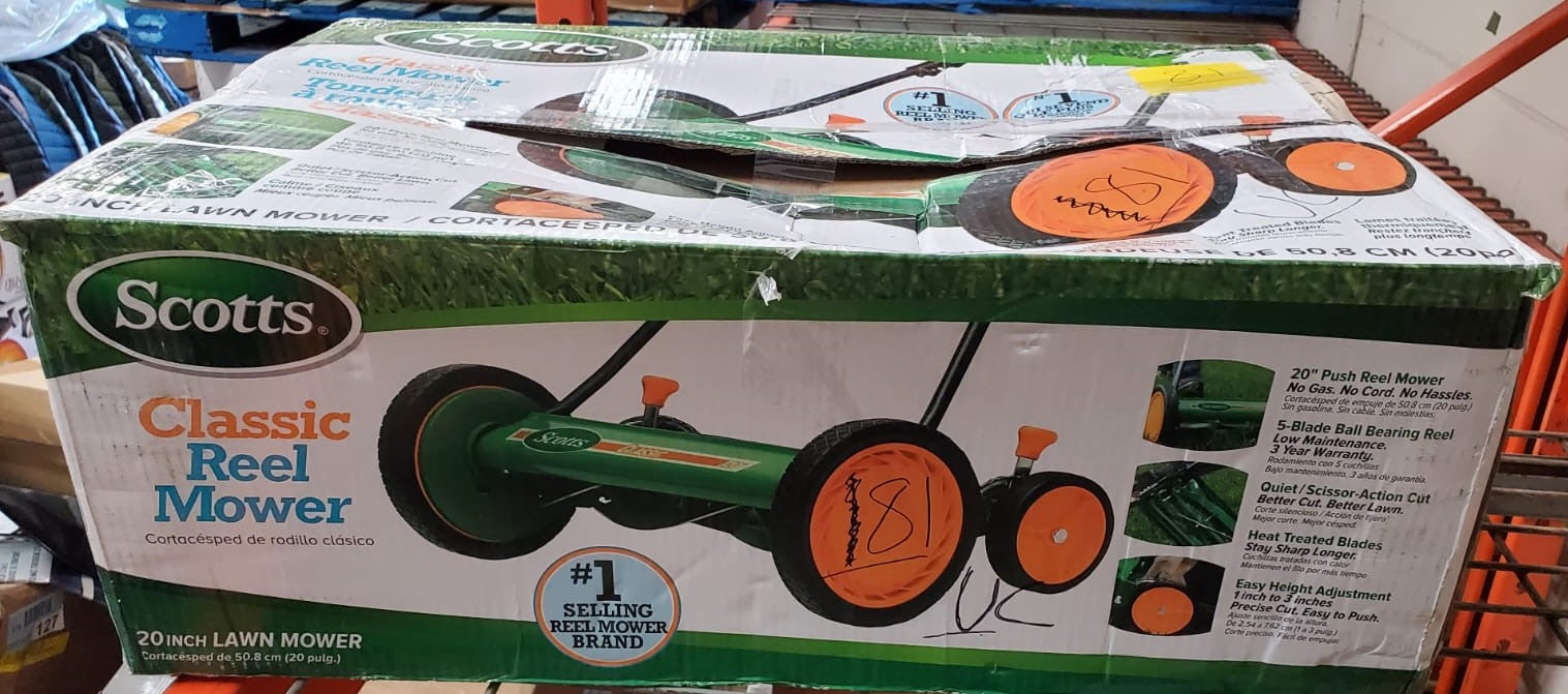 Scotts 20-inch Classic Reel Mower USED - Main Image