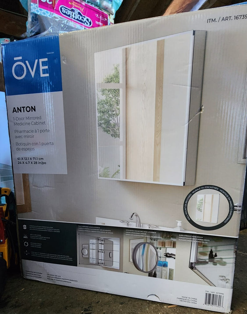 OVE Decors Anton 24 in. Medicine Cabinet with Mirror